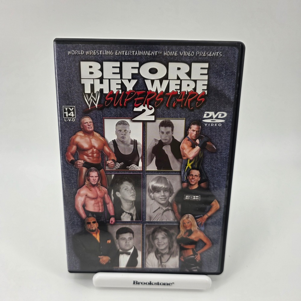 WWE Before They Were Superstars 2 DVD Brock Lesnar John Cena Shawn Michaels 2003